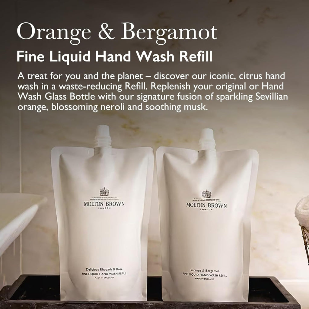 Molton Brown Orange & Bergamot Fine Liquid Hand Wash Refill 13.5 fl. oz.
