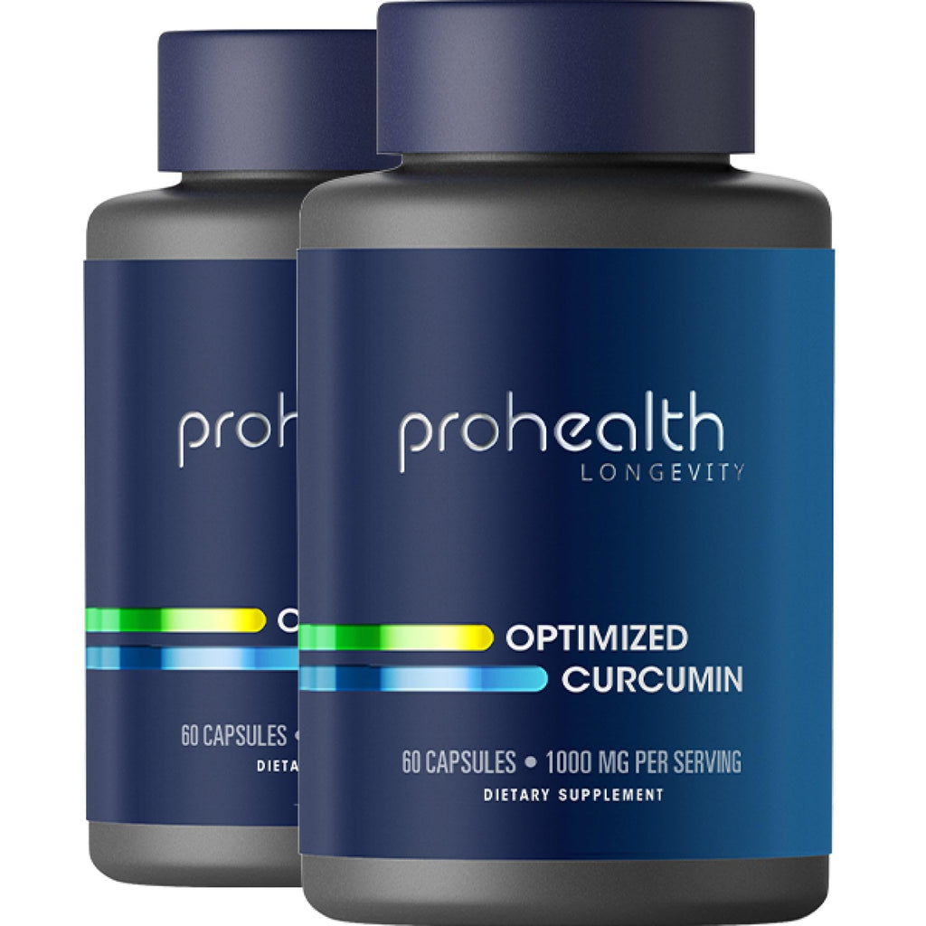 ProHealth Turmeric Curcumin Supplement: 285 Times More Bioavailable- Developed by Neuroscientists. 1000 mg Concentrated Longvida Curcumin Extract Per Serving (60 X 500mg Capsules Per Bottle)