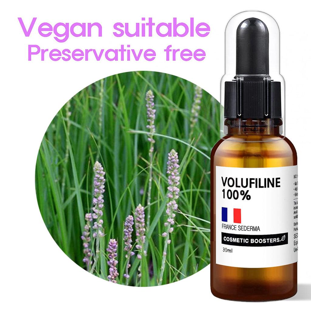 [ Volufiline 30ml ] Cosmetic Ingredient -100% Volufiline 30ml(1 fl. oz) France SEDERMA | Cosmetic Grade | For face and body Improve Skin Elasticity, Wrinkle Improvement
