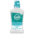 Tom's of Maine Sea Salt Natural Alcohol-Free Mouthwash, Refreshing Mint, 16 Fl Oz (Pack of 6)(Packaging May Vary)