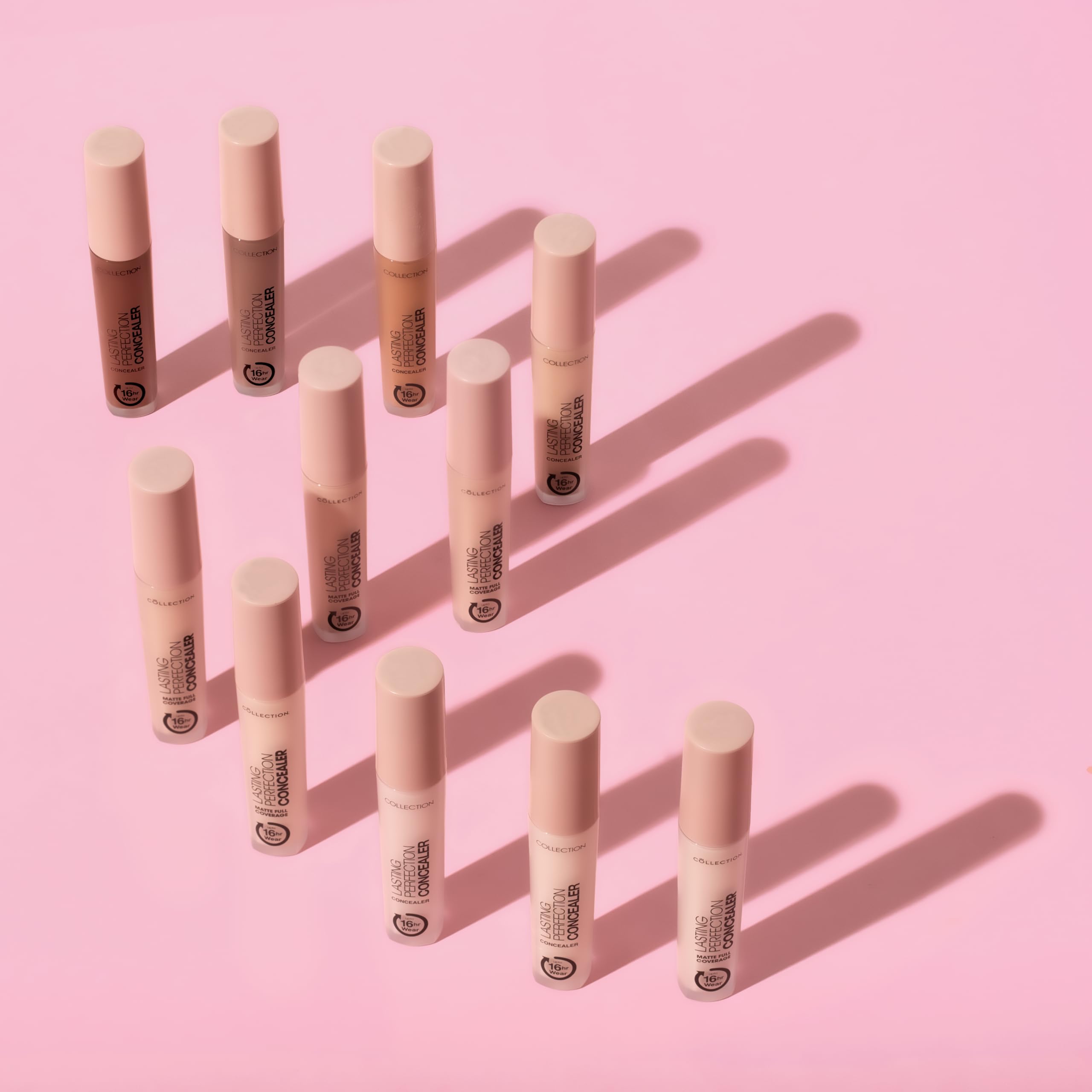 Collection Cosmetics Lasting Perfection Concealer, 16-Hour Wear, Long-Lasting Concealer, Beige, 4ml