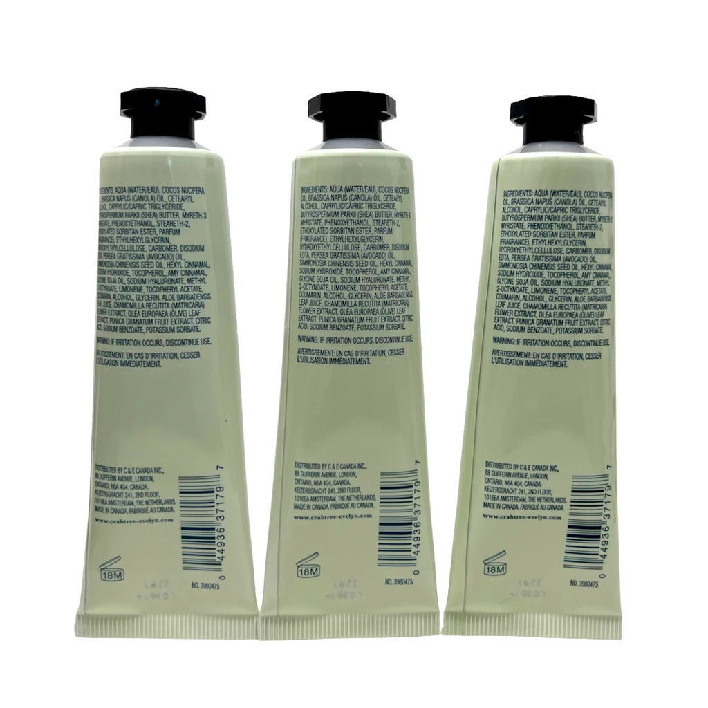 Crabtree & Evelyn Avocado Hand Therapy .9 oz SET OF 3