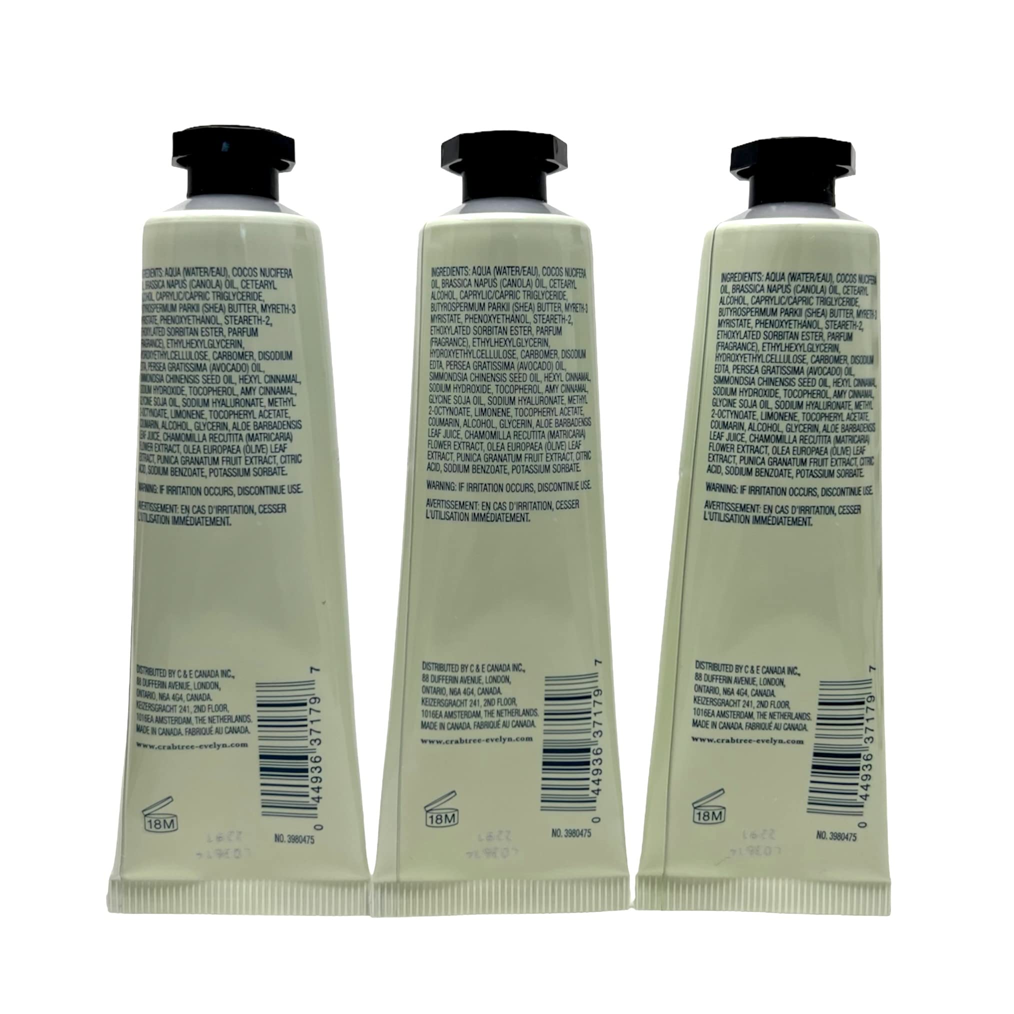 Crabtree & Evelyn Avocado Hand Therapy .9 oz SET OF 3