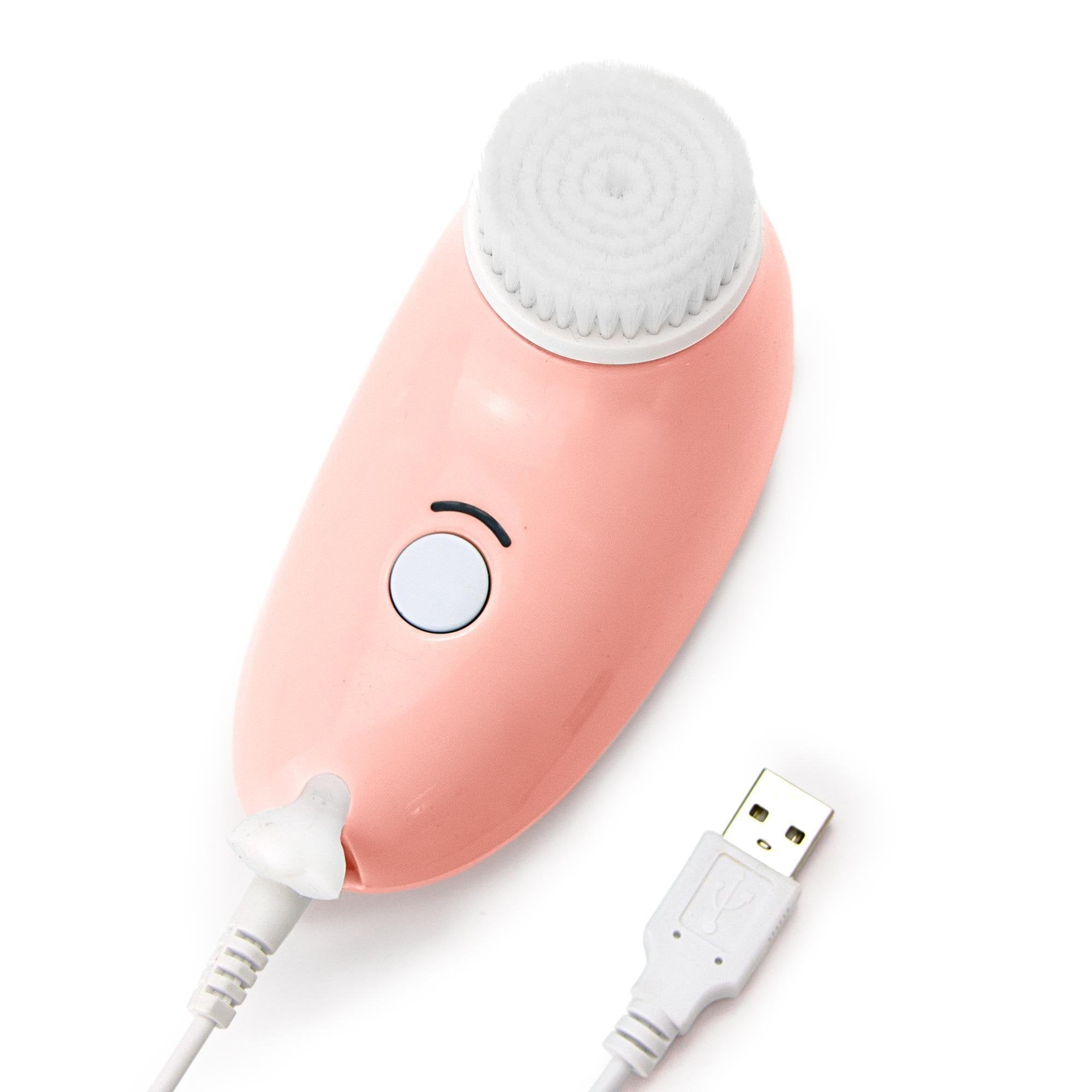 Magnitone London First Step Compact Cleansing Brush, Pink