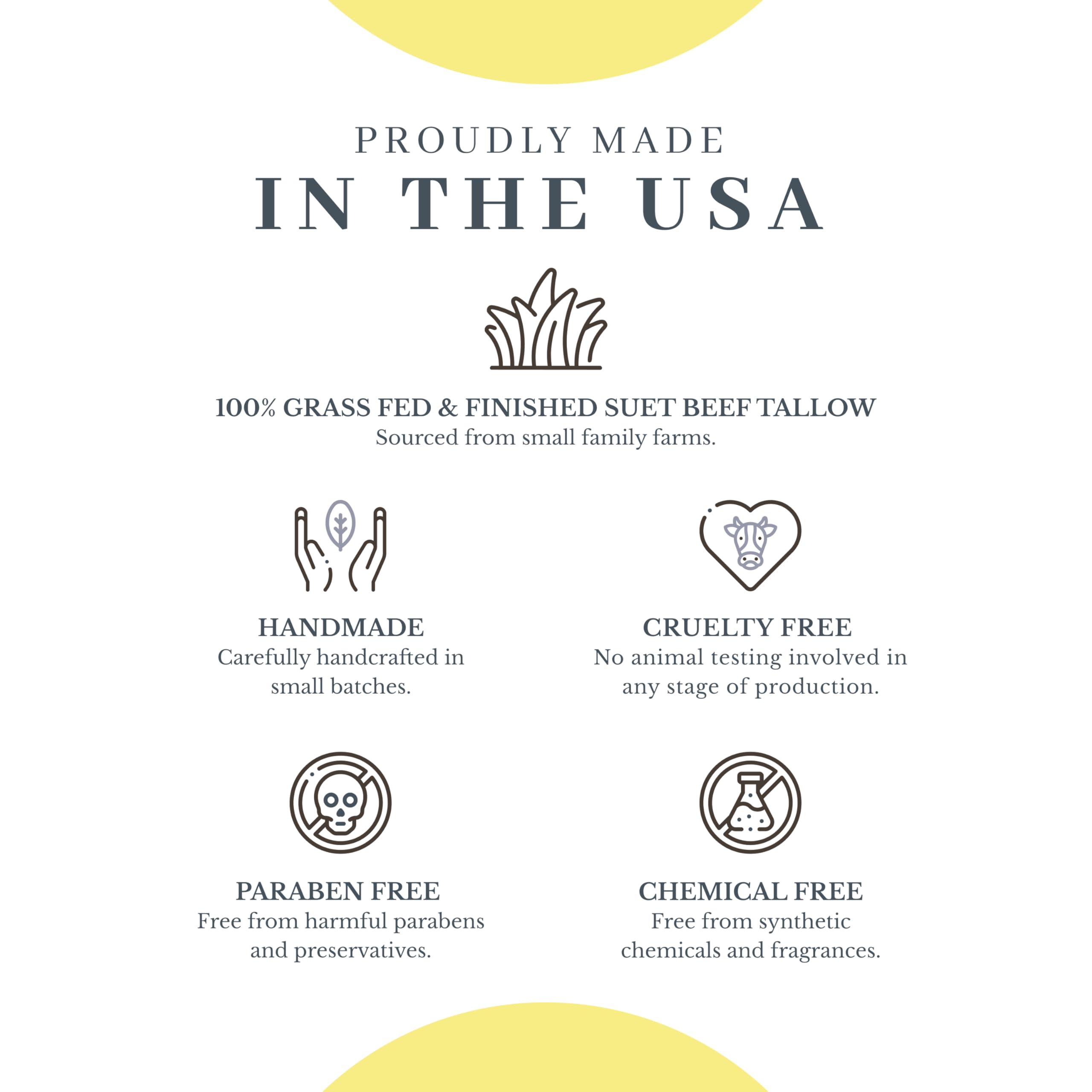 Vanman's Tallow and Honey Balm With No Added Scent (2 Pack) - Beef Tallow Face Moisturizer with Grass-Fed/Finished Beef Tallow for Skin, Organic Raw Honey and Beeswax, Cold Pressed Olive Oil - 2 oz
