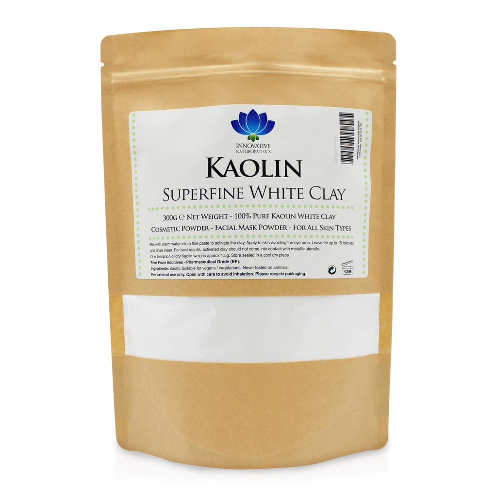 Kaolin - Pharmaceutical Grade - Superfine White Clay - 300g Packet