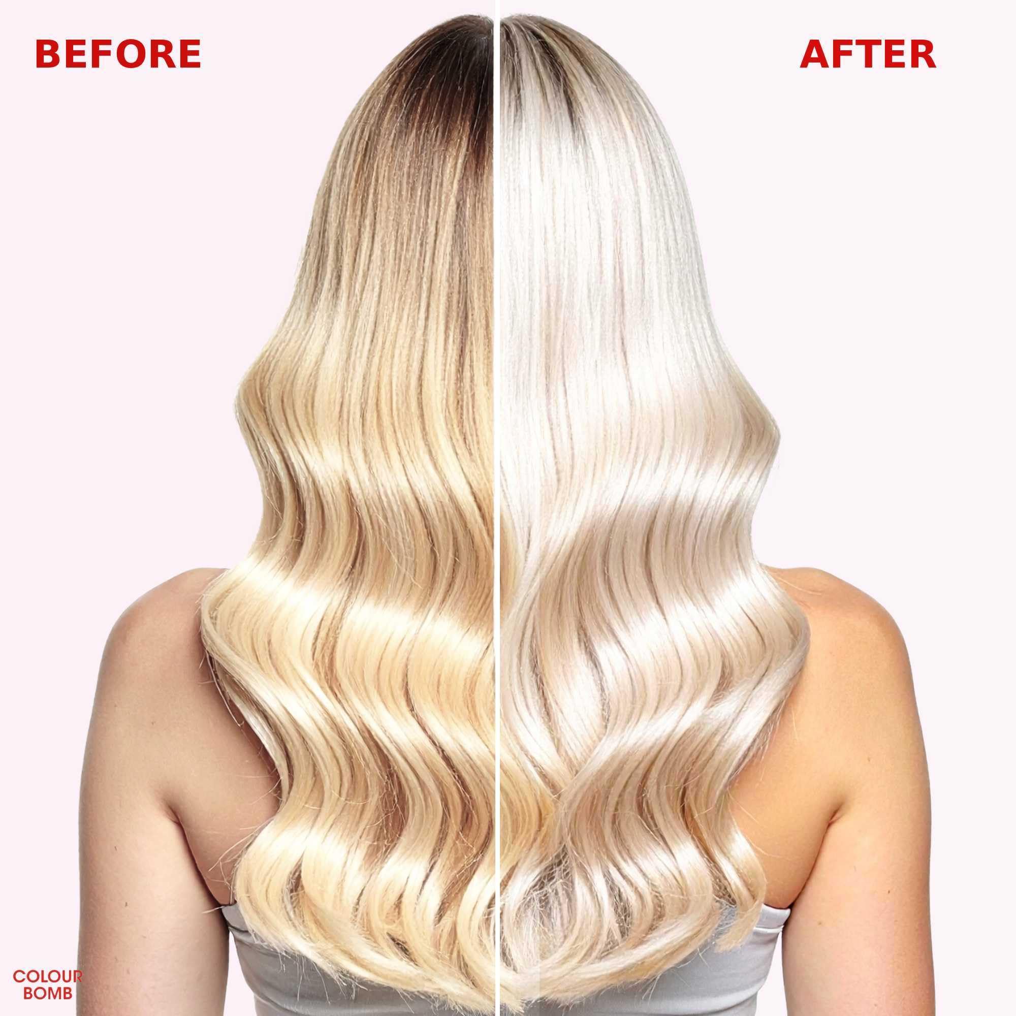 COLOUR BOMB SEMI-PERMANENT HAIR COLOUR CONDITIONER White Platinum