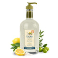 Fruits & Passion [Cucina] - Sea Salt and Amalfi Lemon Hand Soap, Kitchen Liquid Hand Soap, Vegan-Friendly, Natural Moisturizing Hand Wash in Glass Hand Soap Dispenser (16.9 fl oz)