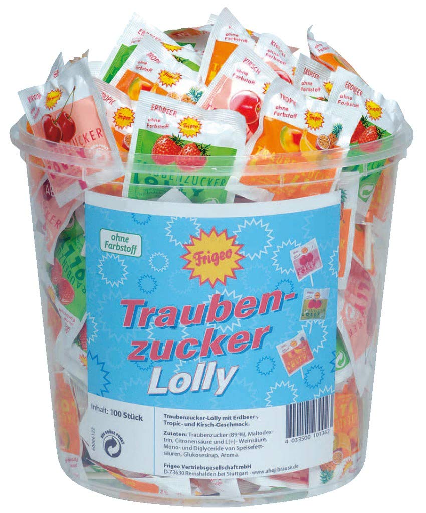 Frigeo TZ-Lolly 3-fach 100 Stück, 1-er Pack (1 x 750 g)