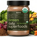 Detox Organics Chocolate Super Greens Powder, 30 Servings
