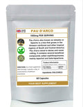 PAU D'ARCO Capsules 100% Pure (No additives No Fillers) Taheebo, Lapacho (60)