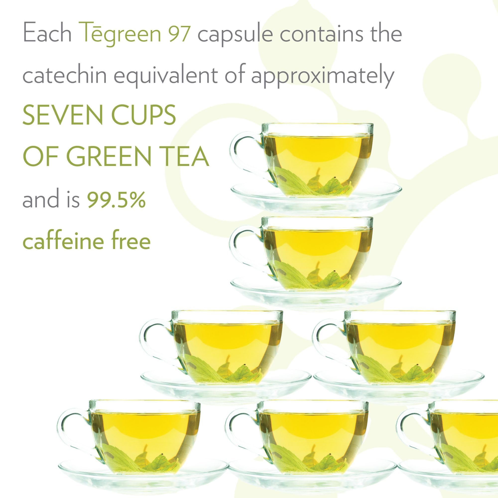 Nu Skin Pharmanex Tēgreen 97 | 30ct | Premium Green Tea Extract Capsules, Powerful Antioxidant & Metabolic Booster with Digestive Enzymes, Essential for a Healthy Lifestyle