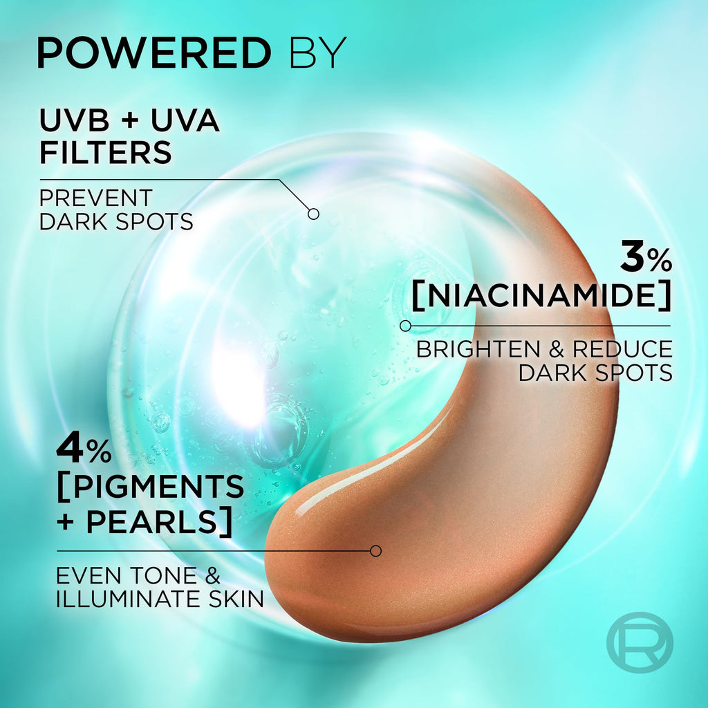 L'Oreal Paris SPF50 Tinited UV Fluid - Bronze - Bright Reveal, 50ml