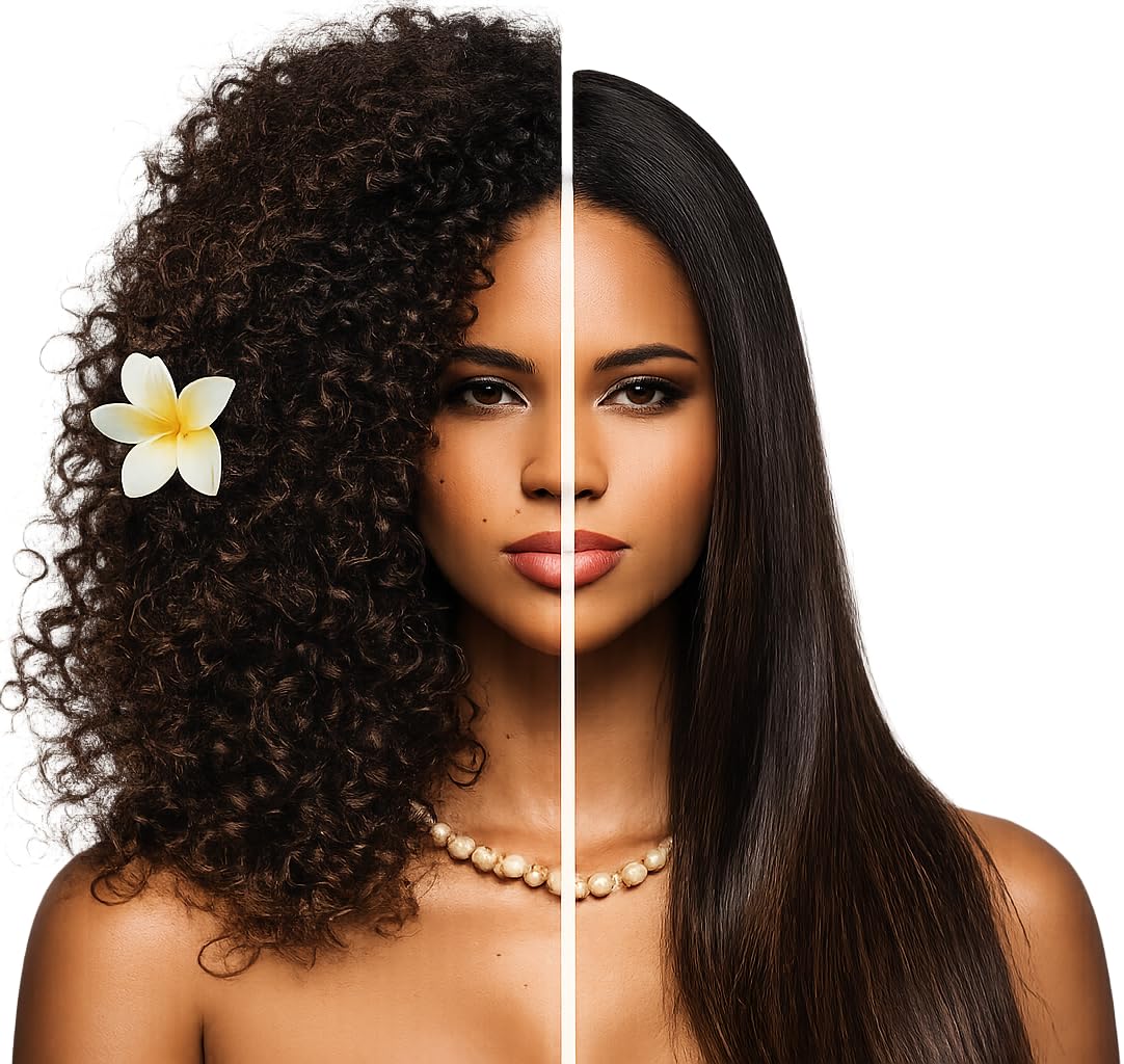 GOLD LABEL Keratin Hair Straightening Blowout Treatment All Hair Types complex Colors & condition Long Lasting Eliminate Frizz & Repairs Damaged Dry Coarse Thick Wavy hair (4oz kit Gold Label)