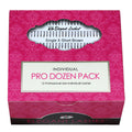 Elegant Lashes Individual Single X-Short Brown Lashes (Pro Dozen Pack - 12 Trays)