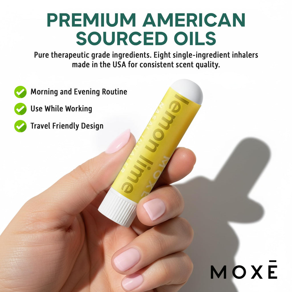 MOXĒ Smell Training Kit, Made in USA, 8 Essential Oils, Olfactory Regeneration, Helps Restore Sense of Smell, Natural Therapy for Smell Loss (Phase 1 & Phase 2 Bundle)