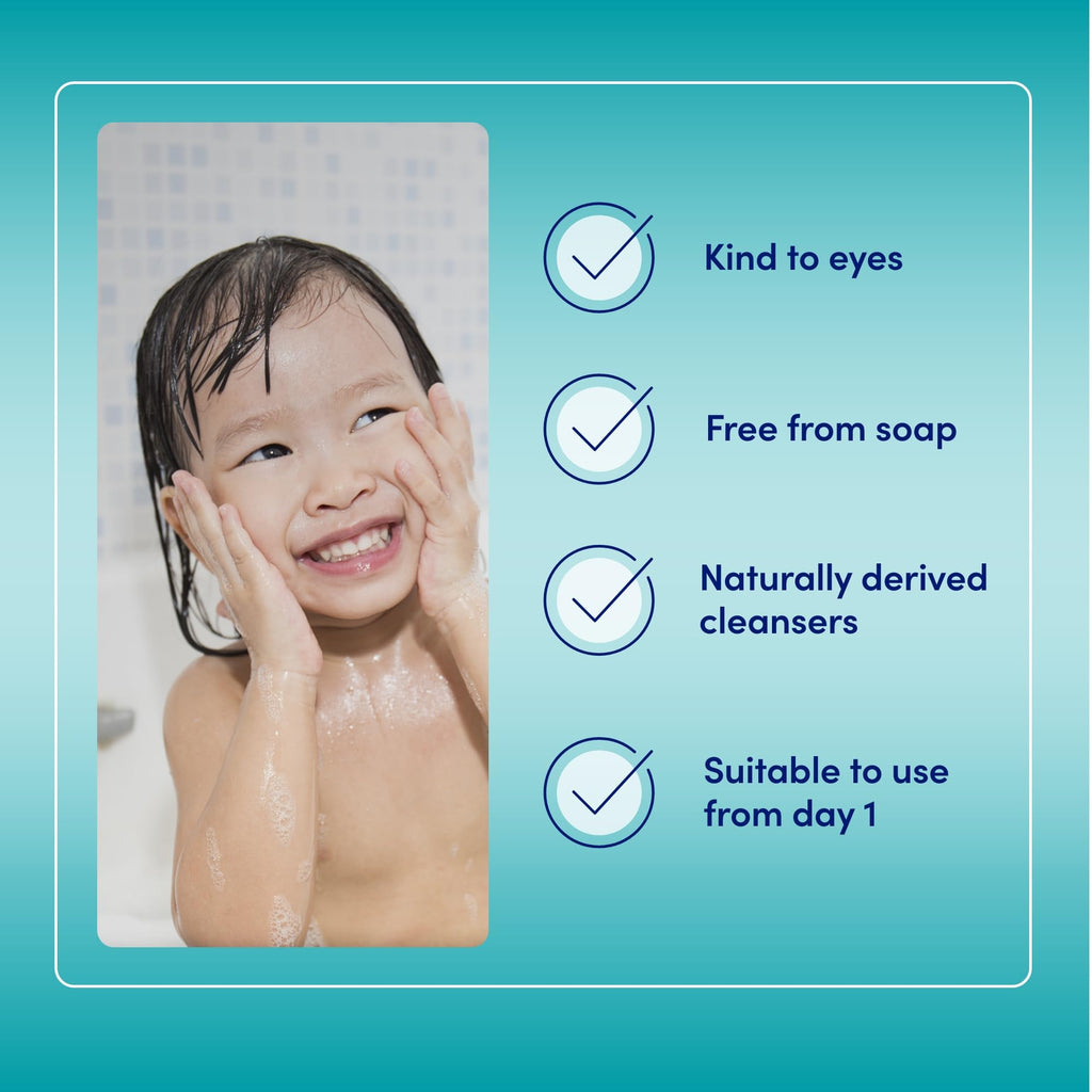 Oilatum Junior Sweet Dreamz Head to Toe Wash, For Dry, Sensitive and Eczema-Prone Skin, Soothing and Hydrating Cleanser for Kids, Dermatologist Recommended for Itchy and Irritated Skin, 1 x 300ml