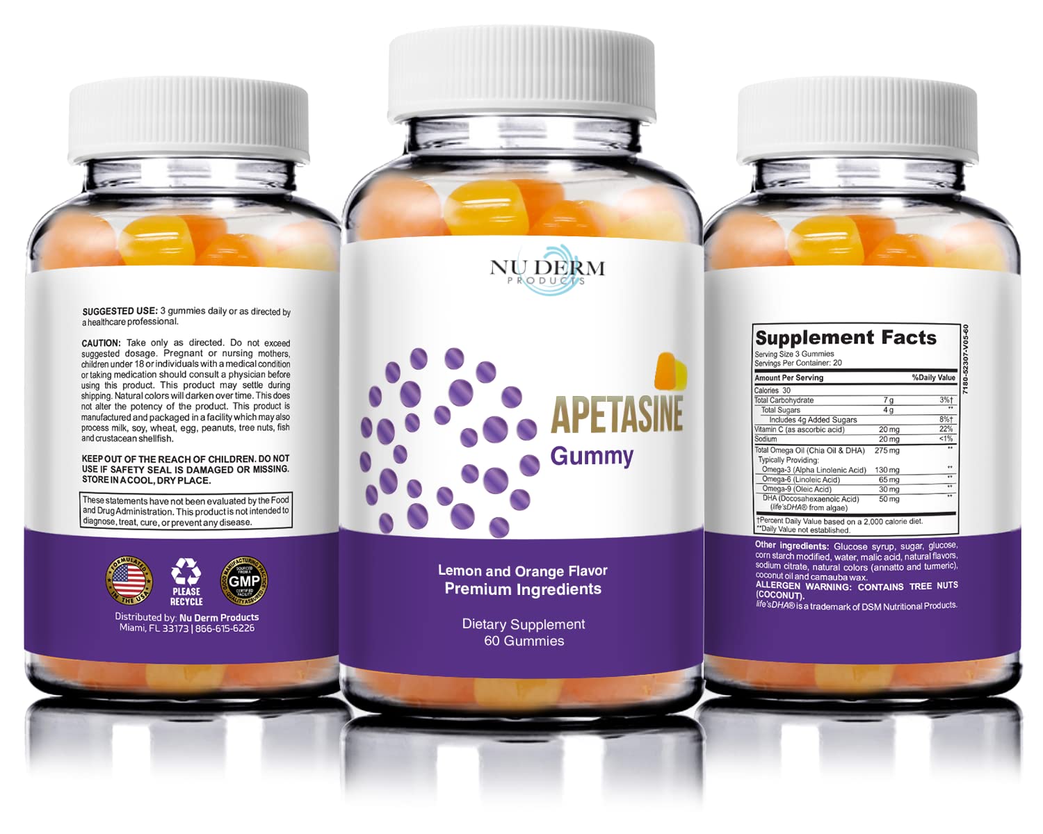 Clear-Biotic Apetasine Gain Weight Fast Appetite Stimulant Gummy Hunger Booster Increase Hunger for Kids Women Young Adults Appetite Booster Rapid Weight Gainer Gummy Great Flavor Booty Builder