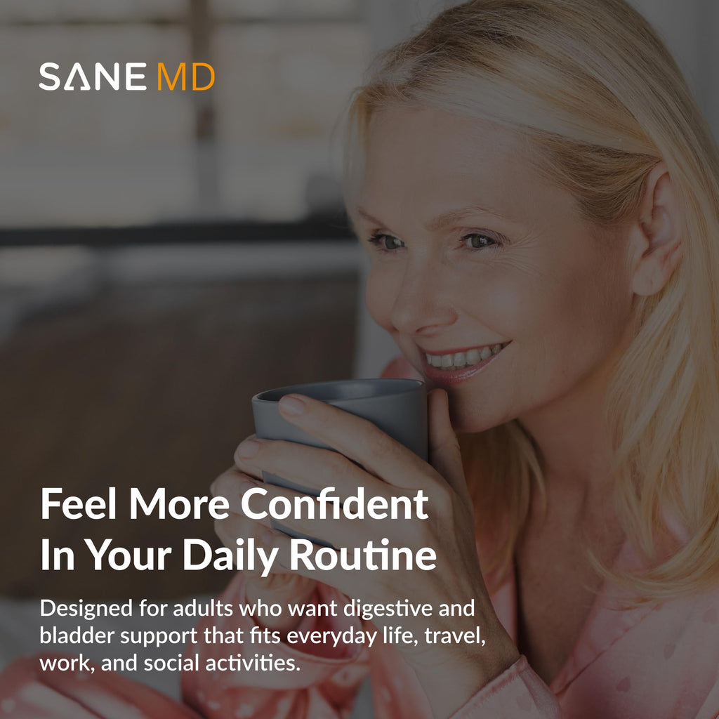 SANE MD Viscera-3 Gut Health Supplement, CoreBiome Formula, 30 Capsules