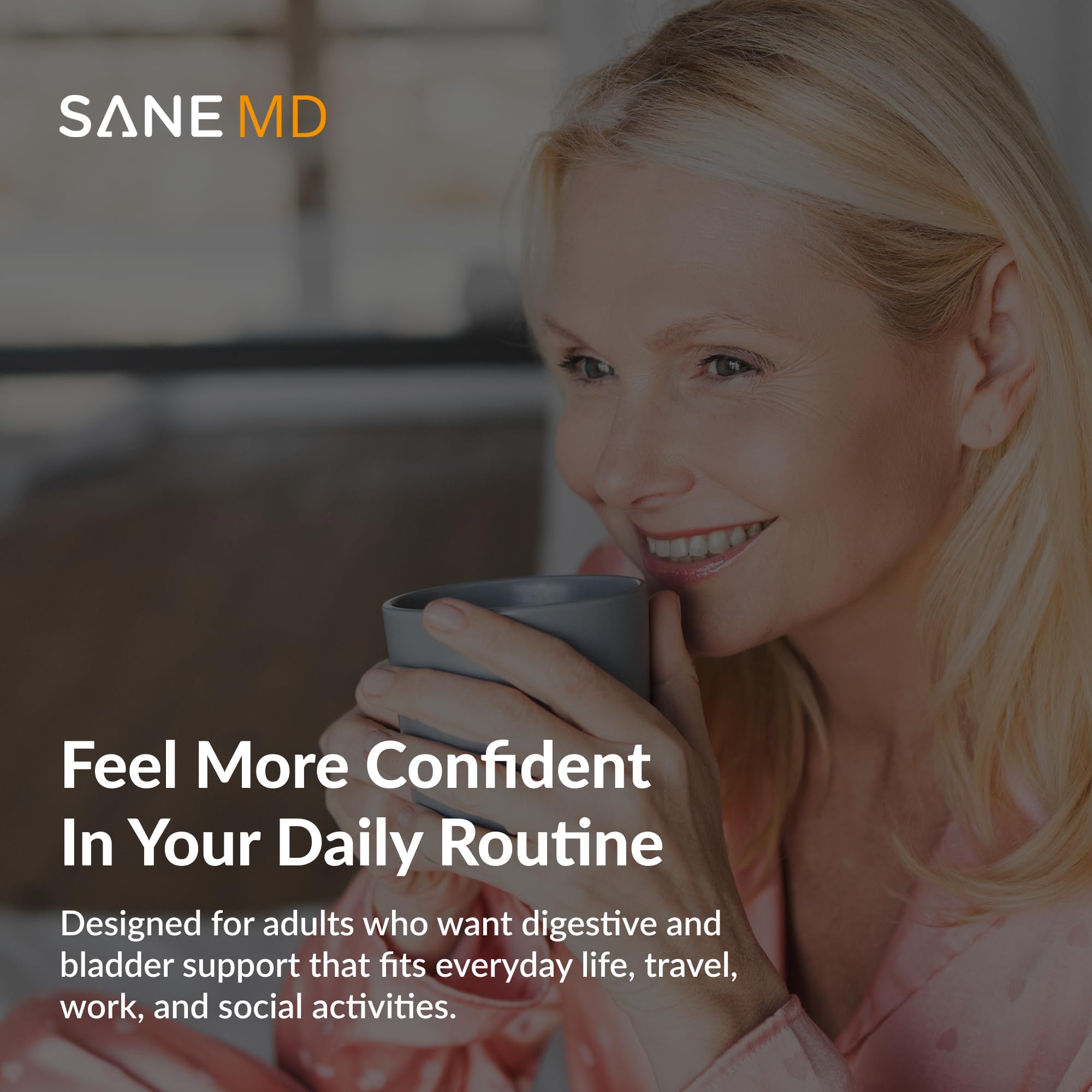 SANE MD Viscera-3 Gut Health Supplement, CoreBiome Formula, 30 Capsules