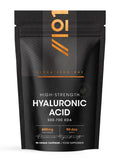 Hyaluronic Acid Supplement 600mg (500-700 KDA) - 90 Vegan Triple Strength Hyaluronic Acid Capsules - 3 Month Supply - Natural Skin, Hair & Joint Supplement for Women & Men - Superior Absorption