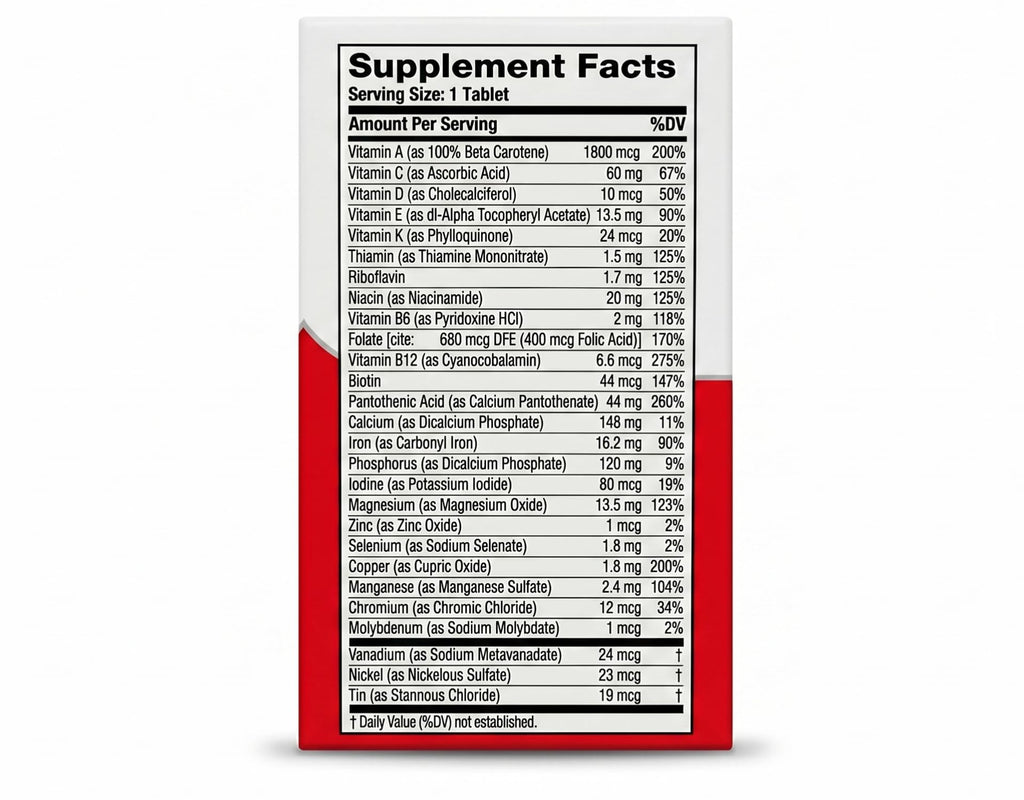 Geritol Multivitamin Tablets 100 TB - (Pack of 2)