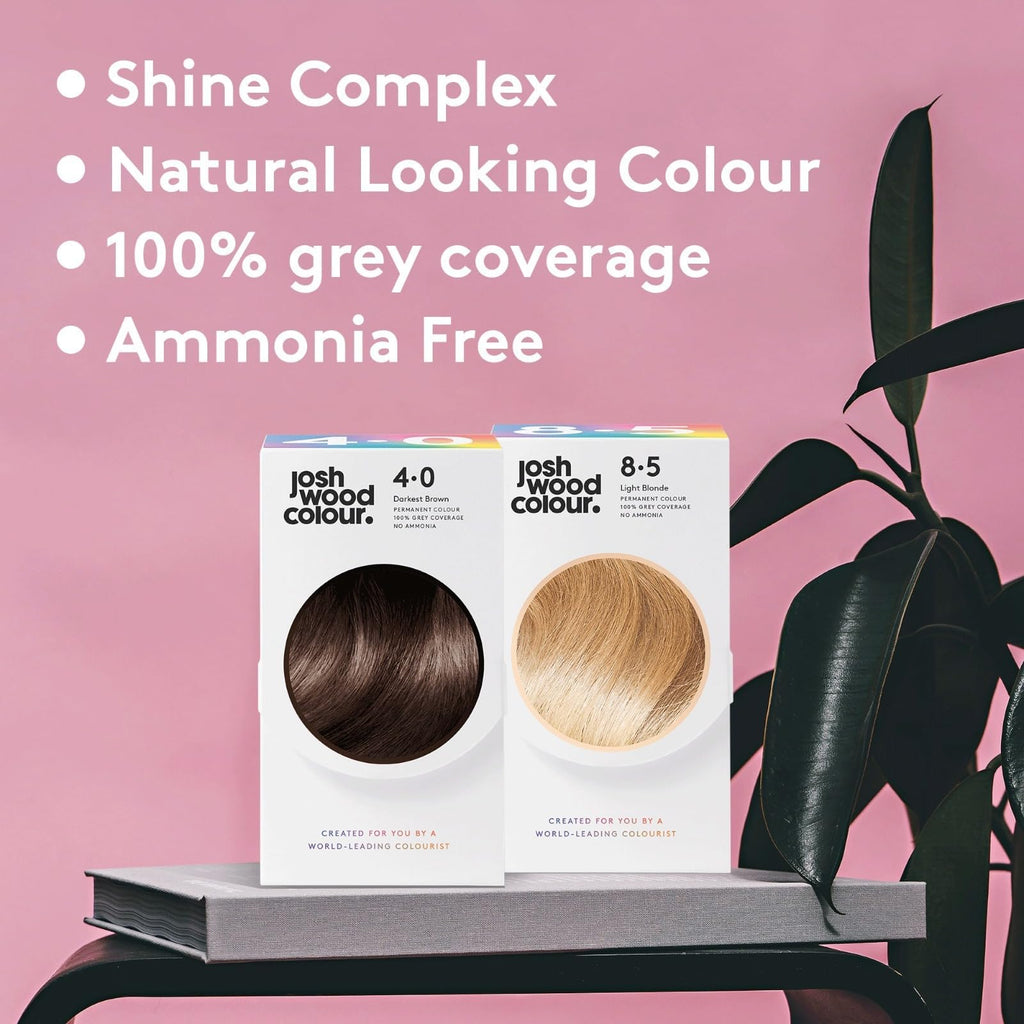Josh Wood Colour Permanent Hair Dye, 5.5 Brown, Ammonia-Free, 148ml