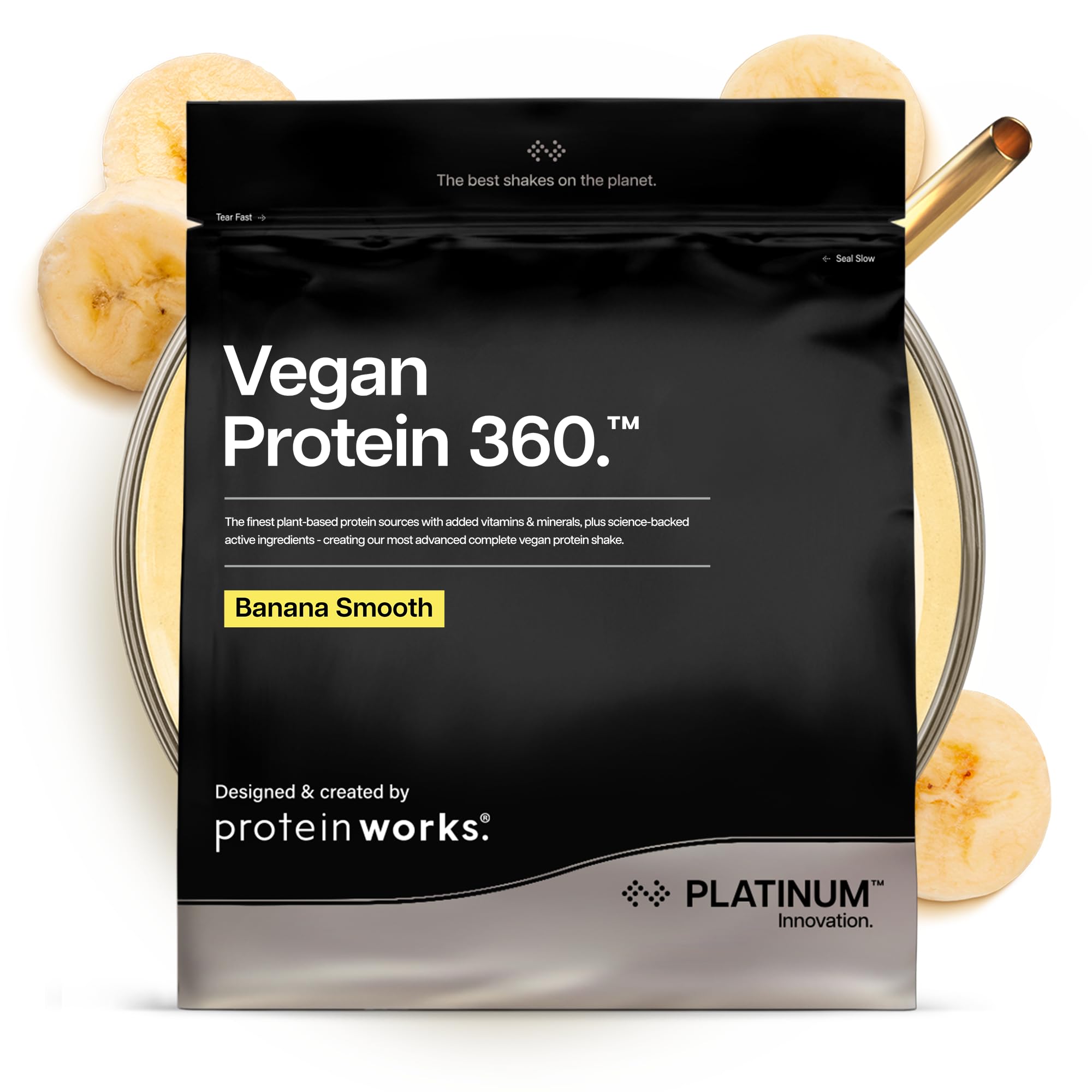 The Protein Works Vegan Extreme (Banana Smooth, 500 g)