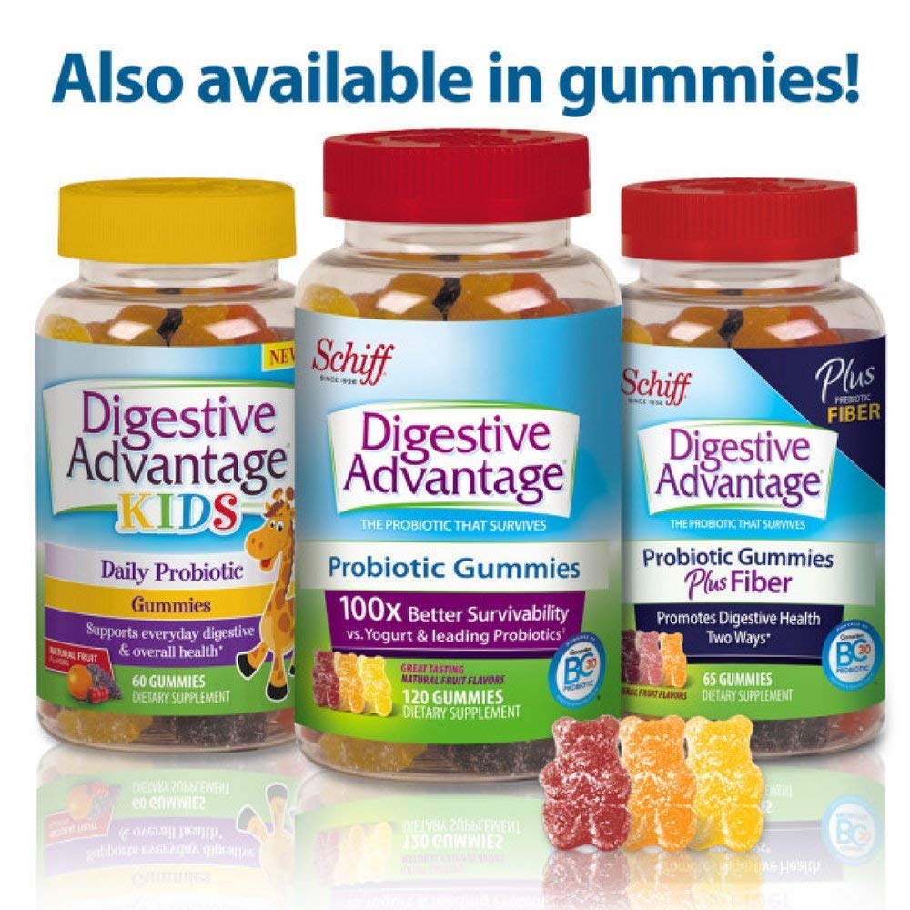Digestive Advantage Daily Probiotic, 30 Capsules (Pack of 2)