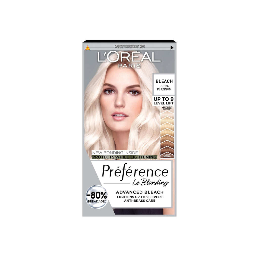 L'Oreal Paris Preference Permanent Luminous Hair Colour, Ultra Platinum