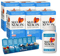 Kinara Slo Niacin 500mg Flush Free 100 Capsules 6-Pack, Vitamin B3, Heart & Nutritional Health, Energy Production, Circulation, Skin Pill Organizer