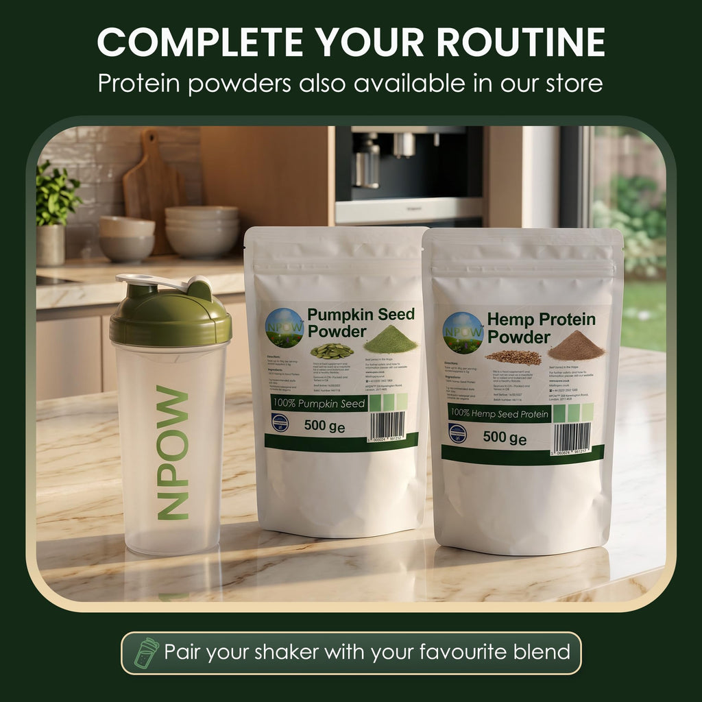NPOW Cucumber Powder, Green Powders Superfood - 100% Pure Cucumber Extract - Superfood Powder Health Supplements - Vegan and UK Made - 50g