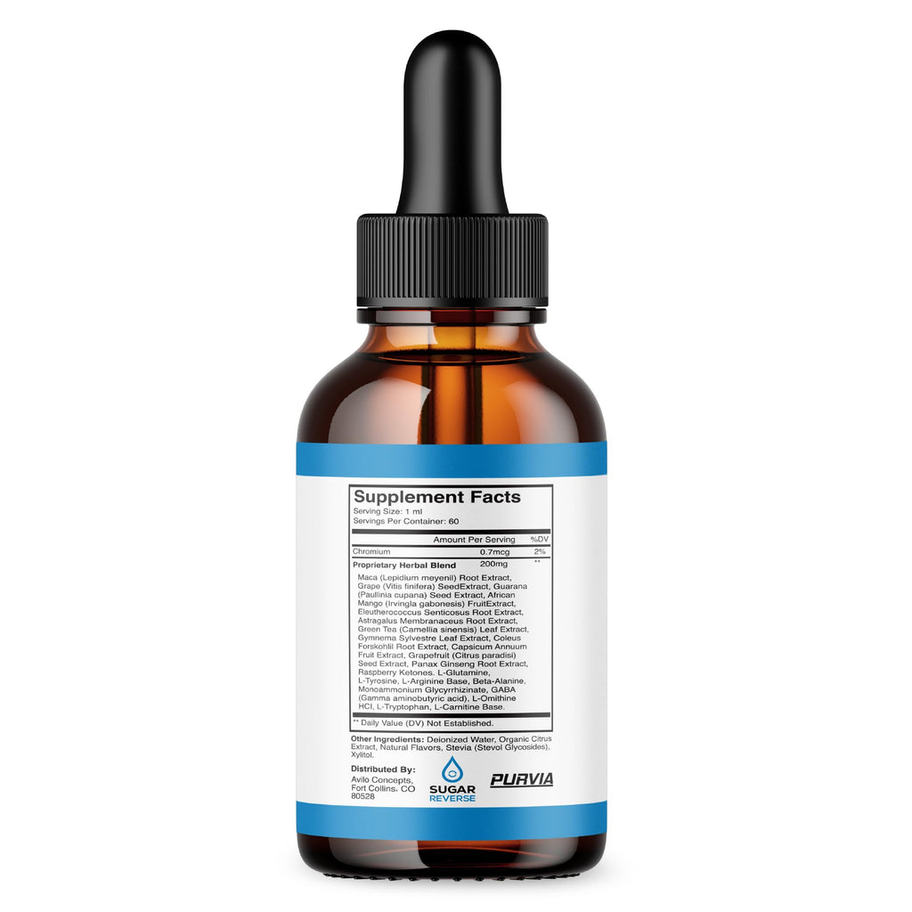 (5 Pack) Sugar Reverse Drops, Sugar Reverse Liquid Drops Supplement Advanced Formula Vitamin Supplement with Chromium, Maximum Strength, SugarReverse Drops Official Formula, Sugar Reverse (5 Bottle)