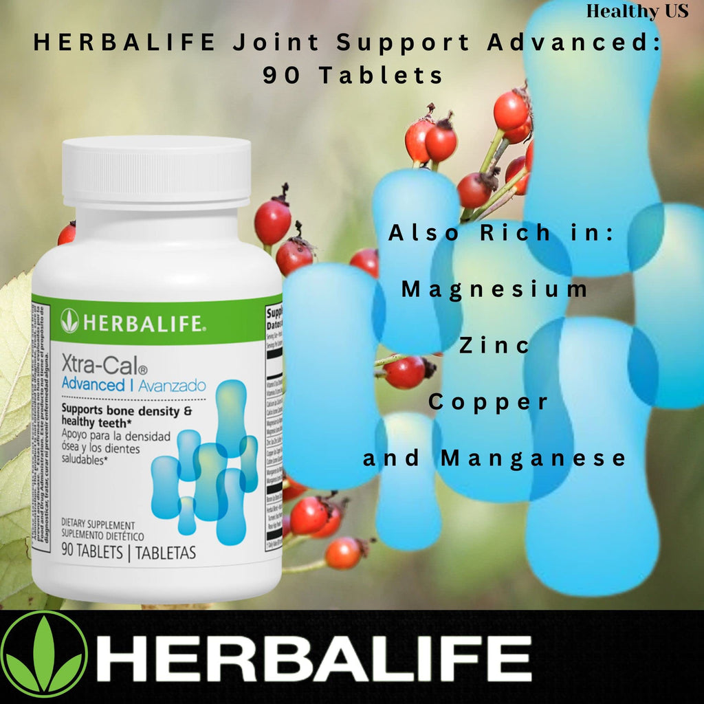 Herbalife Xtra-Cal Advanced: Tablets with Vitamin D and Minerals, Rich in Calcium (90 Tablets)