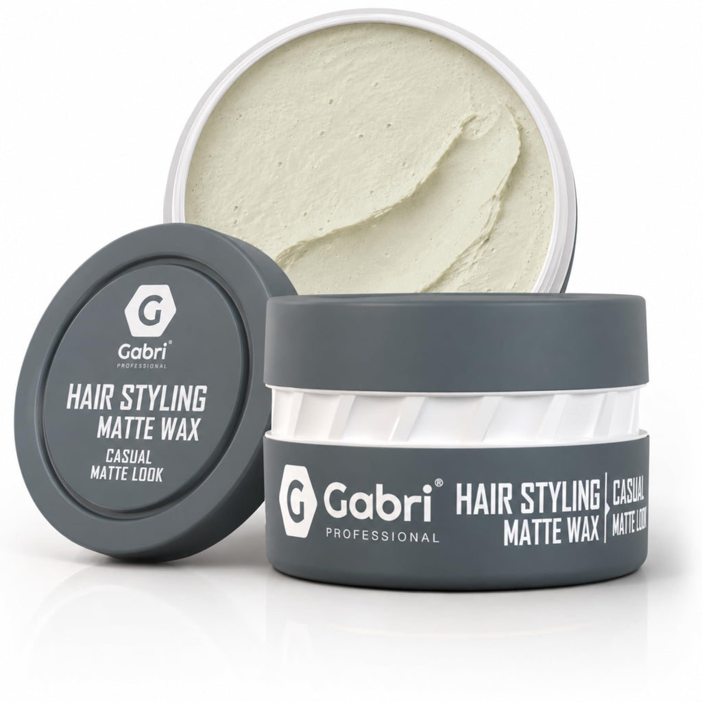 Gabri Hair Styling Wax 150ml, Hair Gel Wax, Edge Control, Maximum Control and Long Lasting, Men & Women Hair Wax (Casual Look)