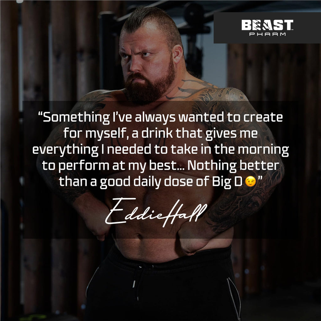 Beast Big D with Creatine Monohydrate Powder 30 Servings, Cranberry