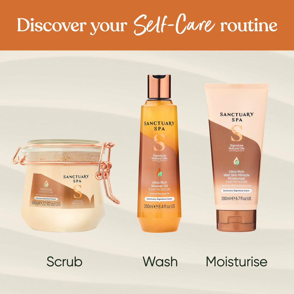 ultra rich wet skin miracle moisturiser, no mineral oil, cruelty free and vegan in shower moisturiser, 200ml, orangesanctuary spa ultra rich wet skin miracle moisturiser, no mineral oil, cruelty free and vegan in shower moisturiser, 200ml, orange