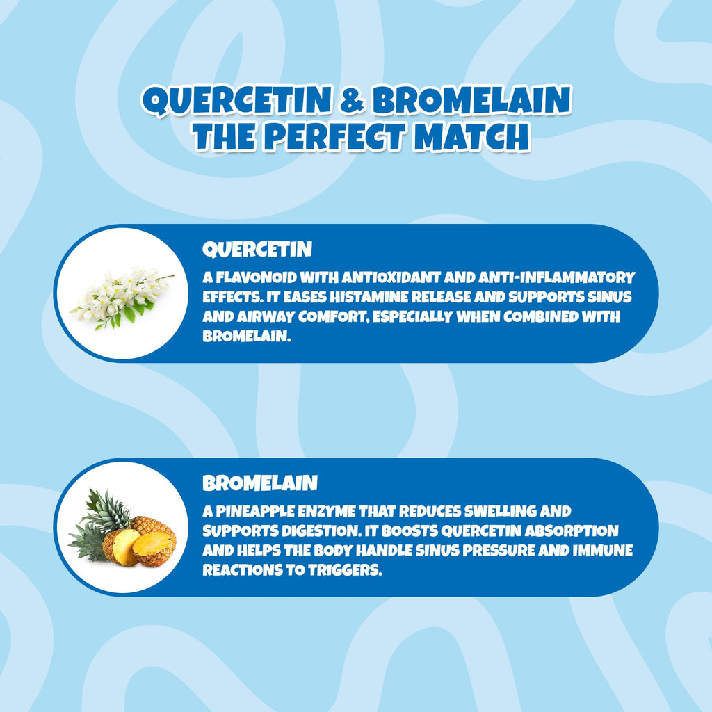 Kids Quercetin with Bromelain, 60 Chewable Tablets, Immune Balance Support