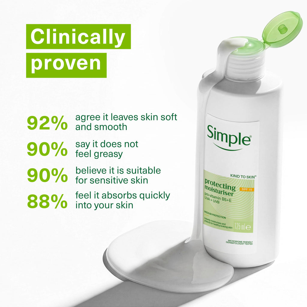 Simple Kind to Skin Protecting Moisturiser SPF 15 125 ml