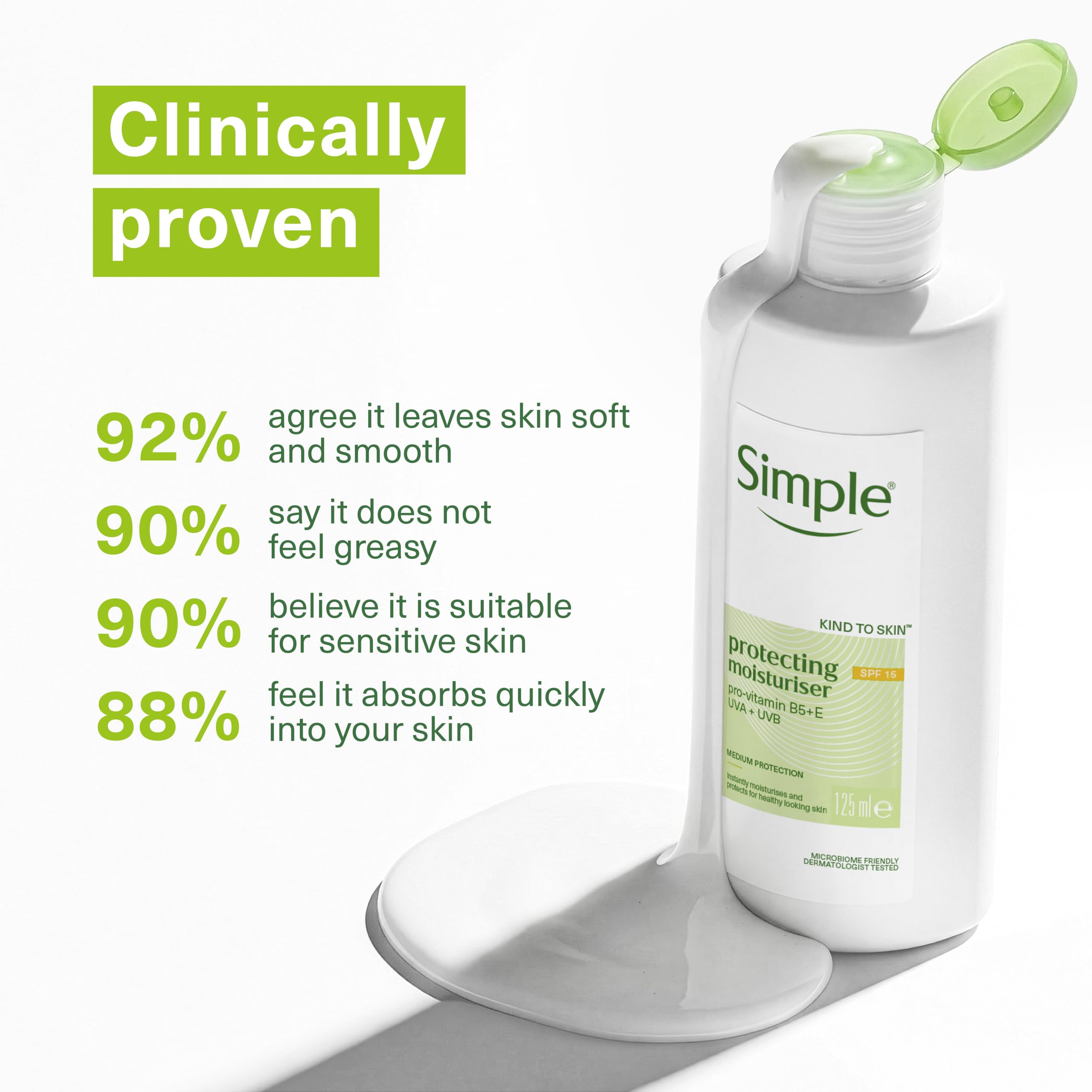 Simple Kind to Skin Protecting Moisturiser SPF 15 125 ml