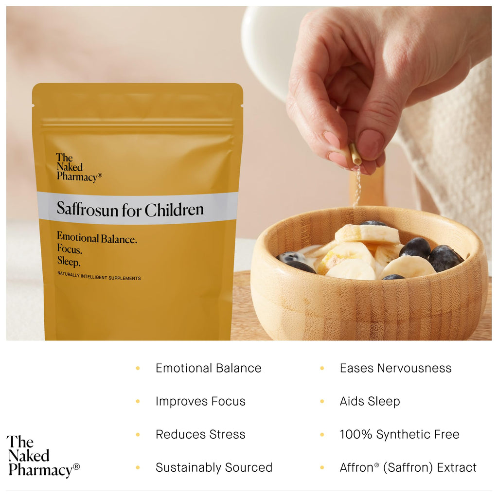 The Naked Pharmacy Saffrosun for Children for Mood & Focus