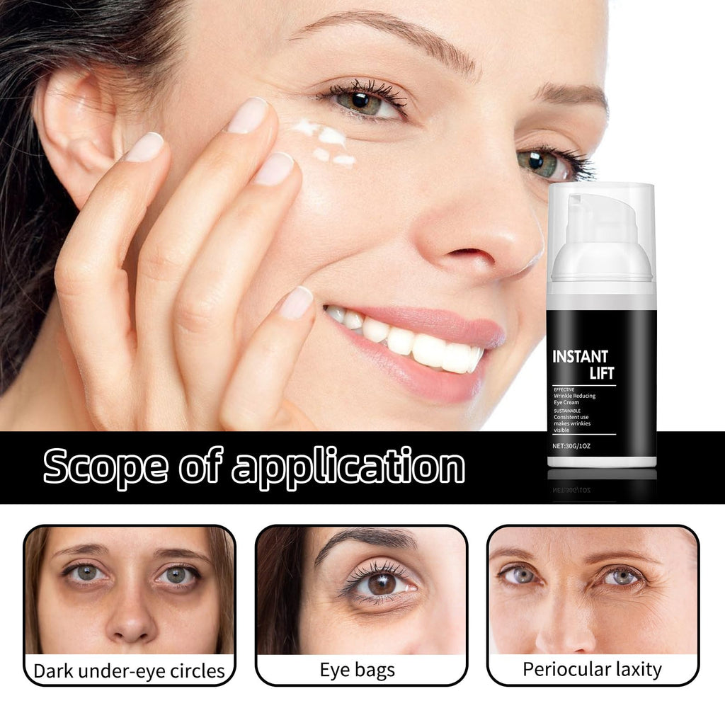 Instant Lift Plus - Face Lift,Instant Eye Lift Cream for Puffiness and Bags Under Eyes,Instant Wrinkle Serum,Available on Face,Eye and Neck,Tightens Delicate Skin