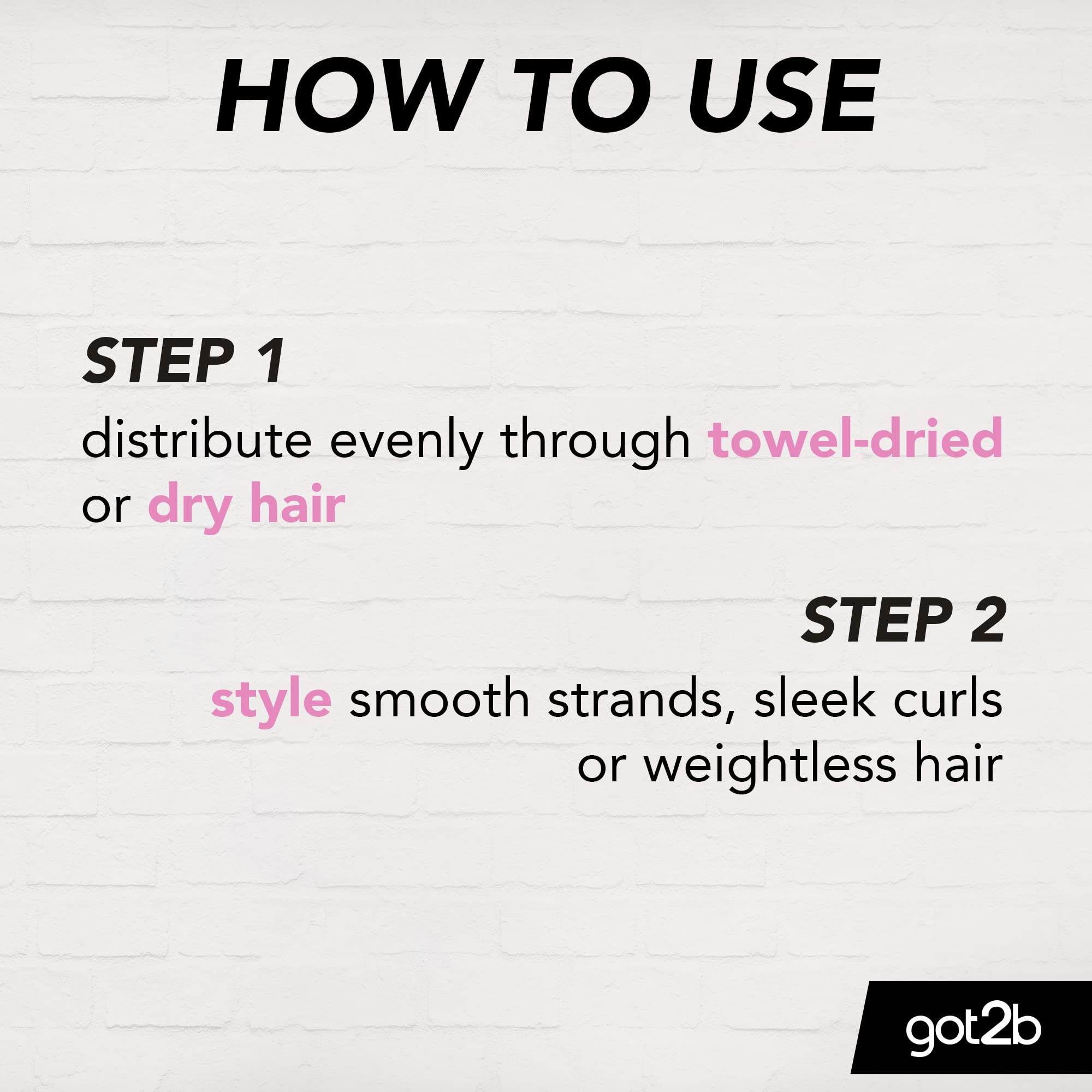 Got2b Anti Frizz Hair Lotion Smooth Operator, Vegan, Up To 230 Degree Heat Protection, Frizz Control, For Smooth Silky Hair, 200ml