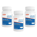Rugby Timed-Release Niacin 500mg with 28mg Calcium, Dietary Supplement for Energy, Circulation and Metabolism Support, 100 Tablets (3 Pack)