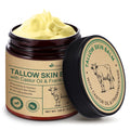 Tallow Balm With Castor Oil and Frankincense Balm, 100% Grass-Fed Beef Tallow Skin Care, Face & Body Moisturizer Cream for Skin, Nourish & Repairing Dry Skin
