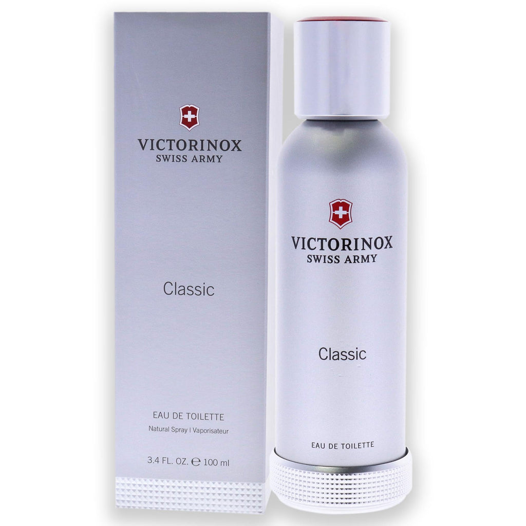Swiss Army Classic Men Eau De Toilette Spray, Iconic Collection, 3.4 Ounce