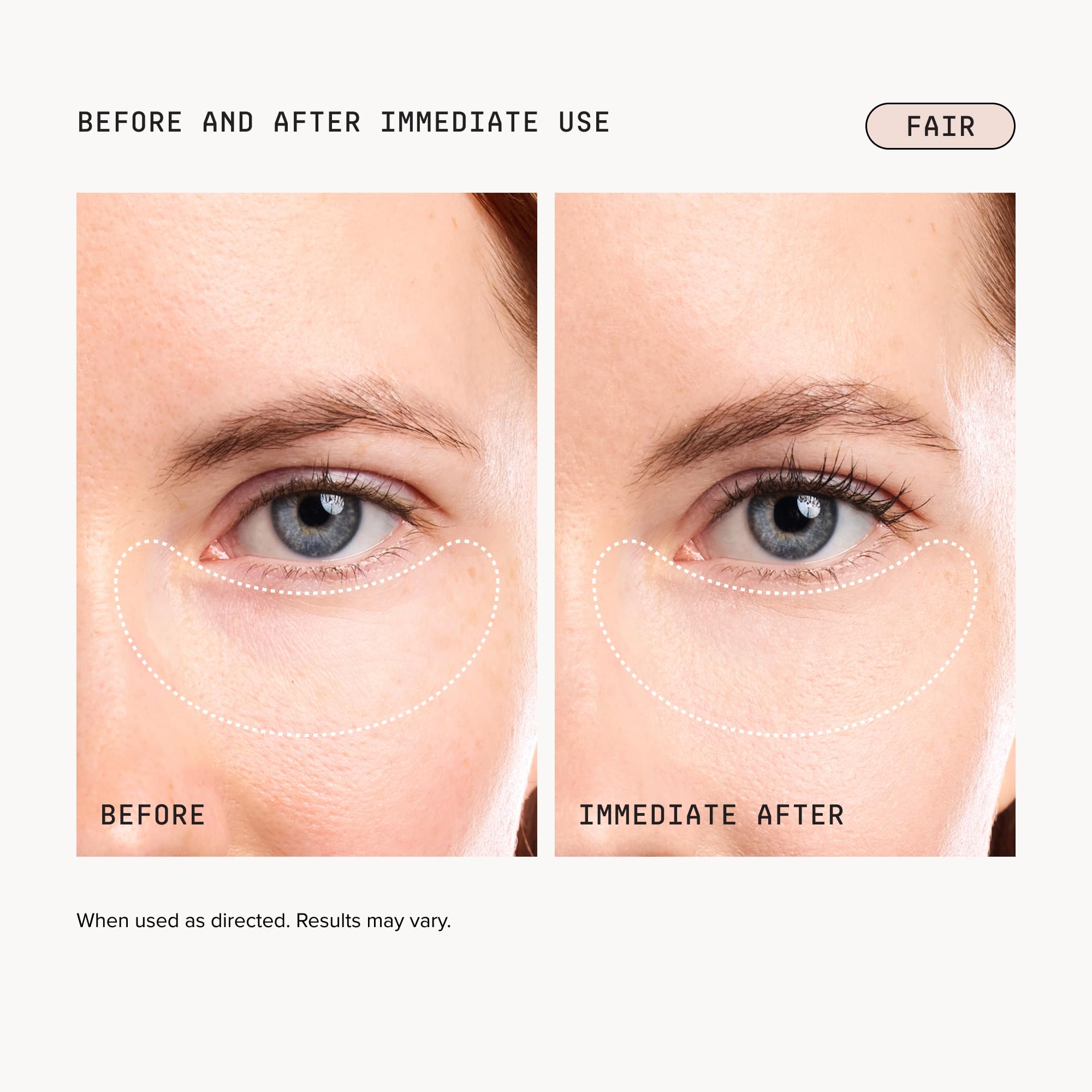 DRMTLGY Luminous Eye Corrector SPF 41 – Fair – Under Eye Color Corrector for Dark Circles – Hydrating Anti-Aging Tinted Eye Cream, Mineral Broad Spectrum Sun Protection, 0.25 fl oz / 7 mL