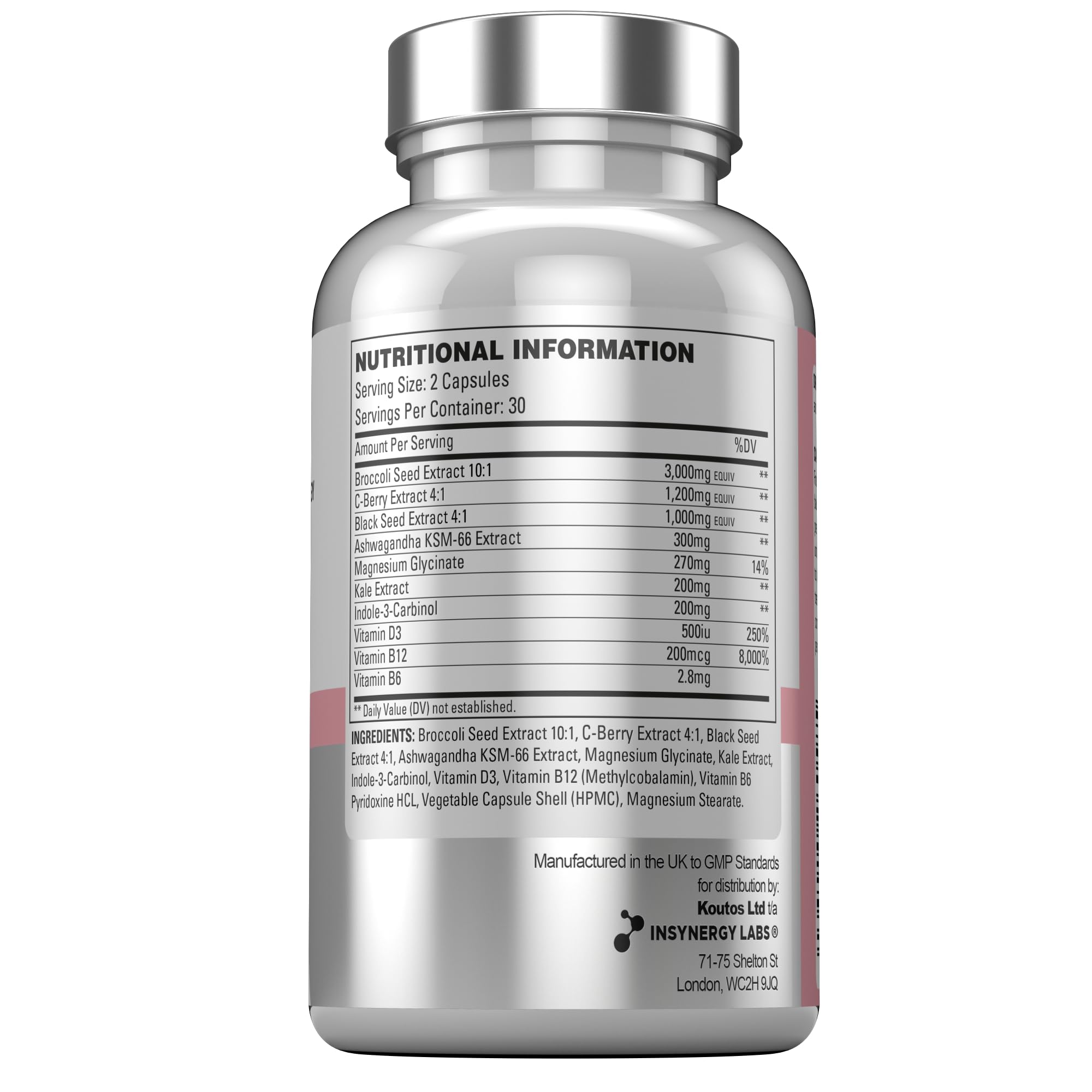 EstroGenix – Estro Balance Tablets for Women High Strength Estro Complex Supplement, 60 Vegan Capsules