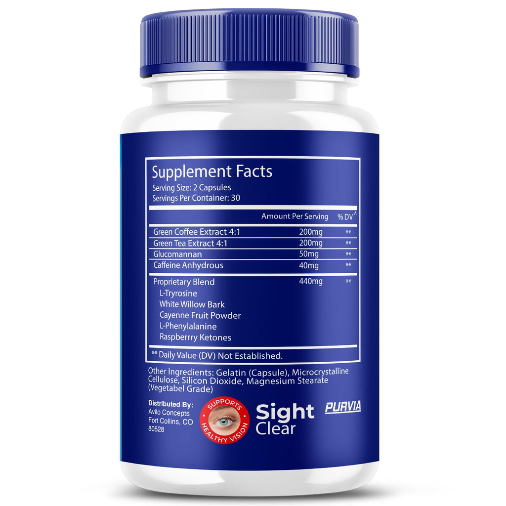 (5 Pack) Sight Clear Eye Supplement - Official Formula - Sight Clear 20/20 Vision Vitamins - Sight Clear Vision Support Supplement Advanced Strength, Sight Clear Eye Pills Wellness (300 Capsules)