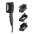 INFINITI PRO CONAIR 3-in-1 Styling Hair Dryer, 1875W Blow Dryer with 3 Styling Attachments to Detangle, Straighten, and Volumize, Tourmaline Ceramic Coating and Ionic Conditioning, Black